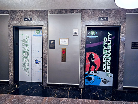 Elevator Wraps in Raleigh NC