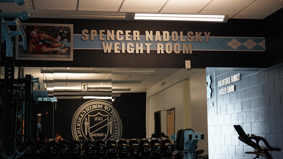 UNC Wrestling Facility Graphics in Chapel Hill, NC