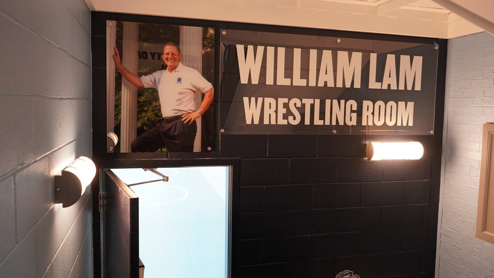 UNC Wrestling Facility Graphics in Chapel Hill, NC