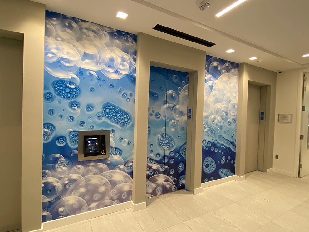 Elevator Wraps in Raleigh, NC