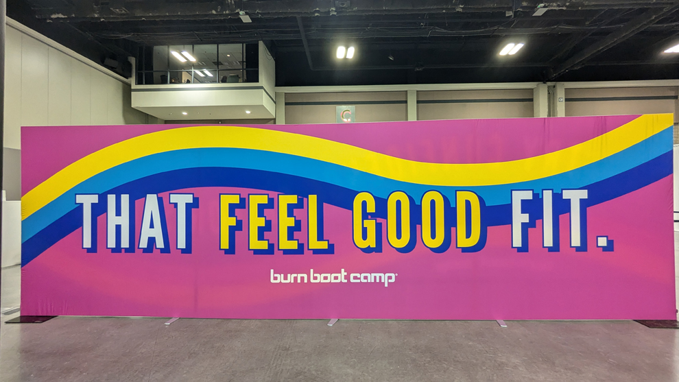 Customizable beMatrix modular displays installed for trade shows in Raleigh, NC
