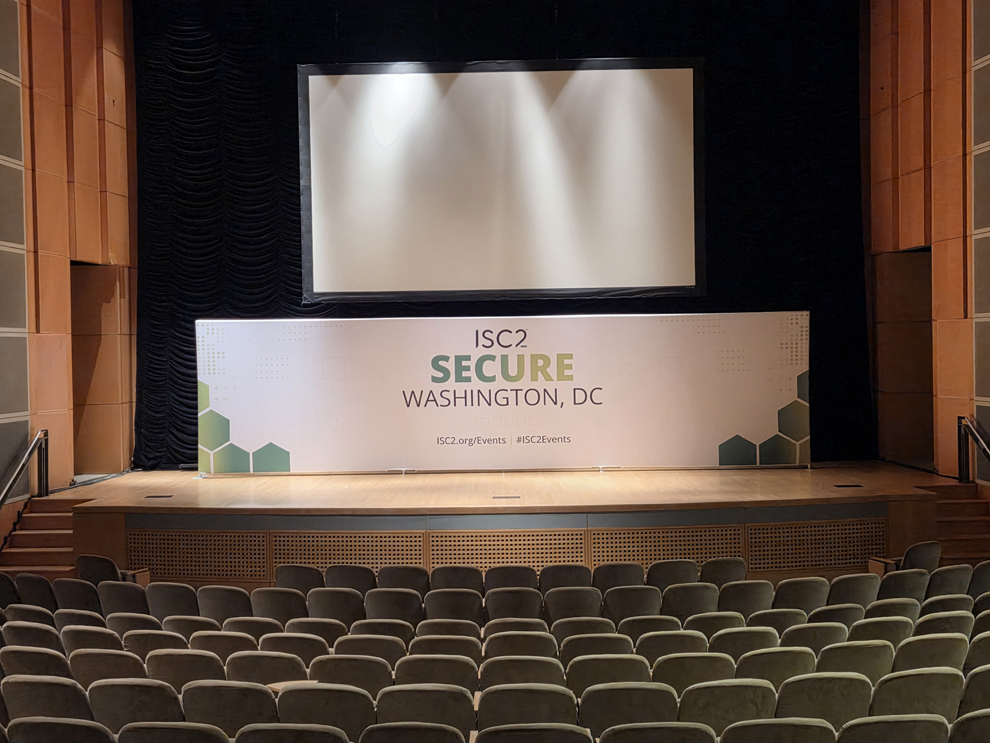 beMatrix frames with printed panel displays for conferences in Raleigh, NC