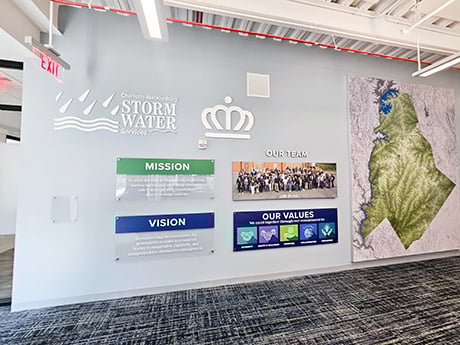 Wall Displays in Greenville, SC