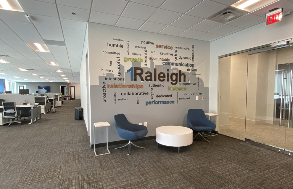 Wall Displays in Raleigh, NC