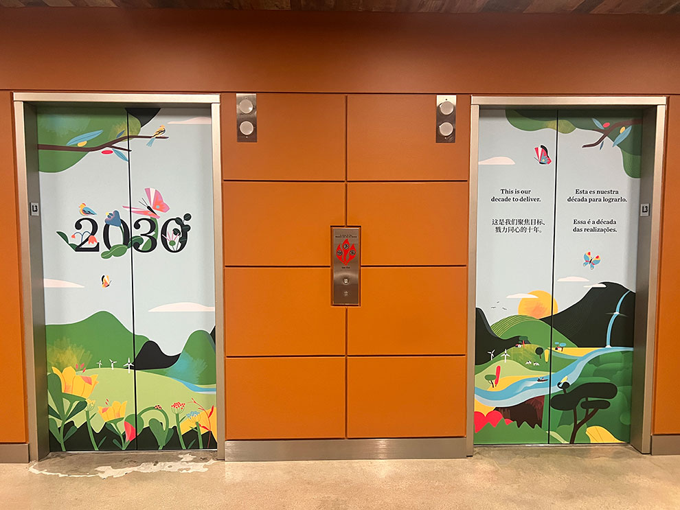 Elevator Wraps in Richmond, VA