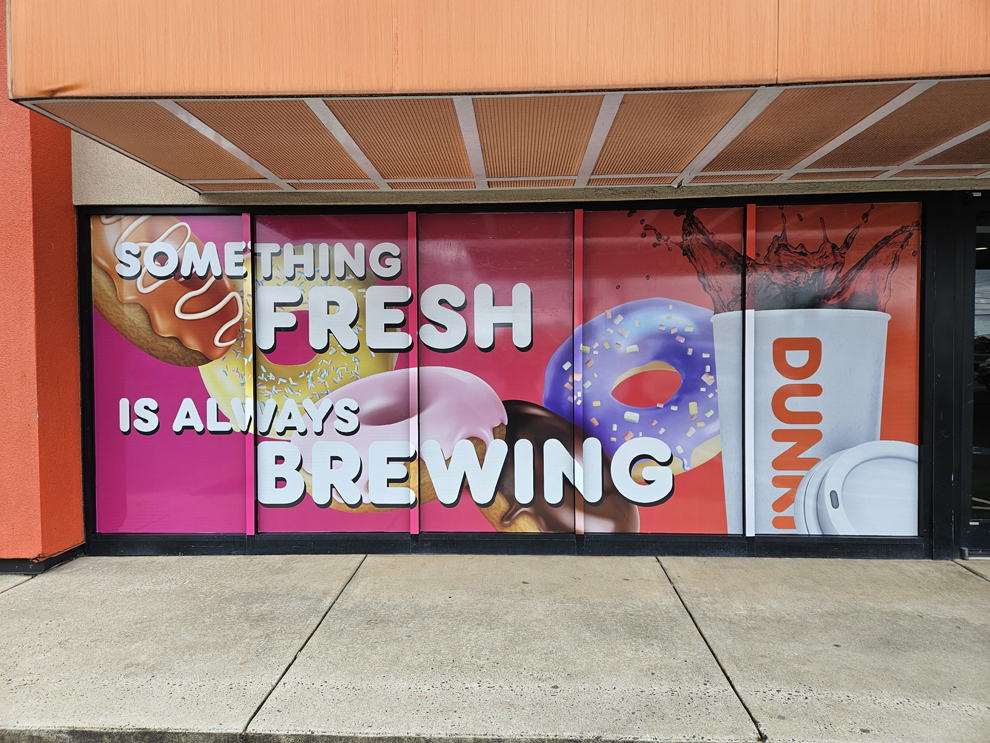 Storefront Graphics in Durham, NC