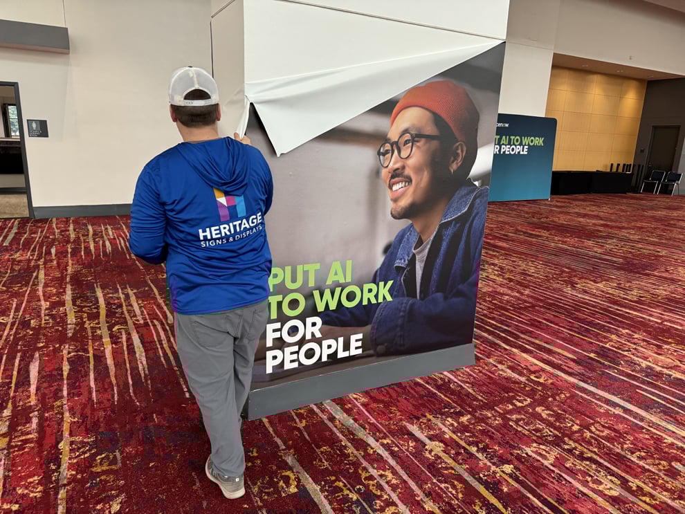 Convention Signs in Raleigh, NC
