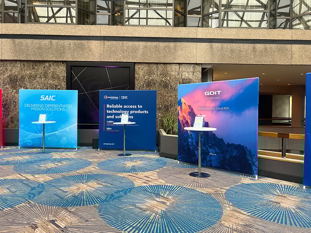 Convention Signs in Raleigh, NC designed and installed for corporate event environments