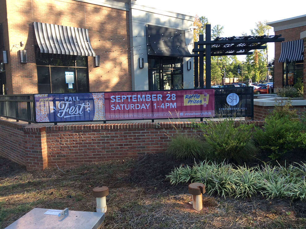 Mesh Banners in Raleigh, NC