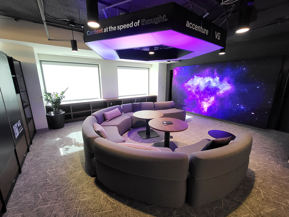 Branded workplace interiors with custom signs in Greenville, SC