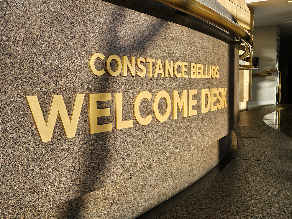 Branded workplace interiors with custom signs in Greenville, SC
