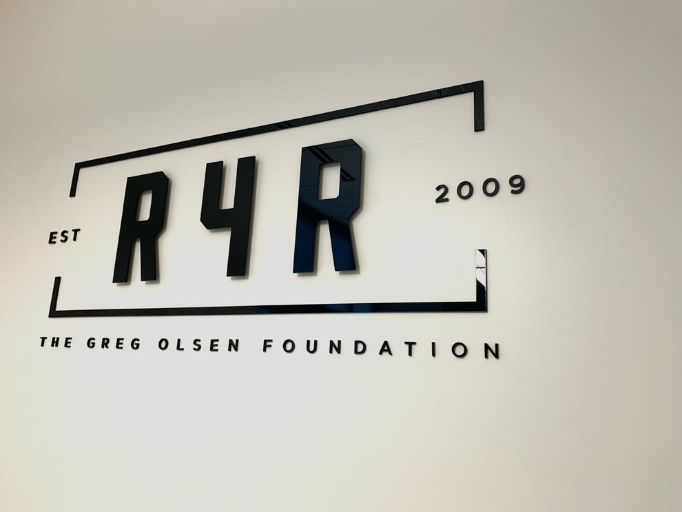 Dimensional Letters in Burlington, NC designed and installed for professional business offices