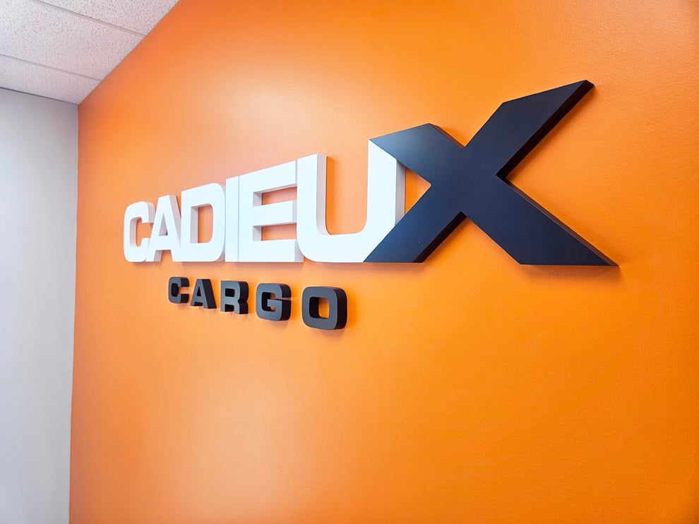 Dimensional Letters in Decatur, GA designed and installed with acrylic and metal finishes