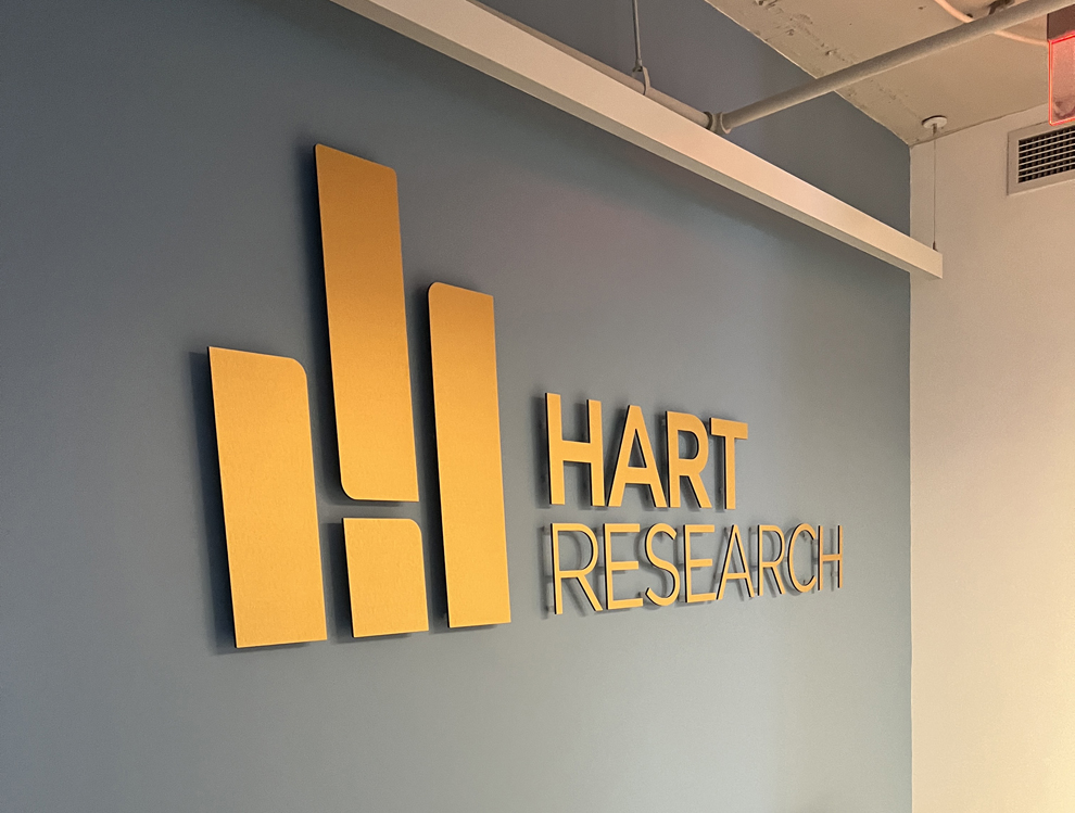 Dimensional Letters in Durham, NC designed and installed for business interior branding