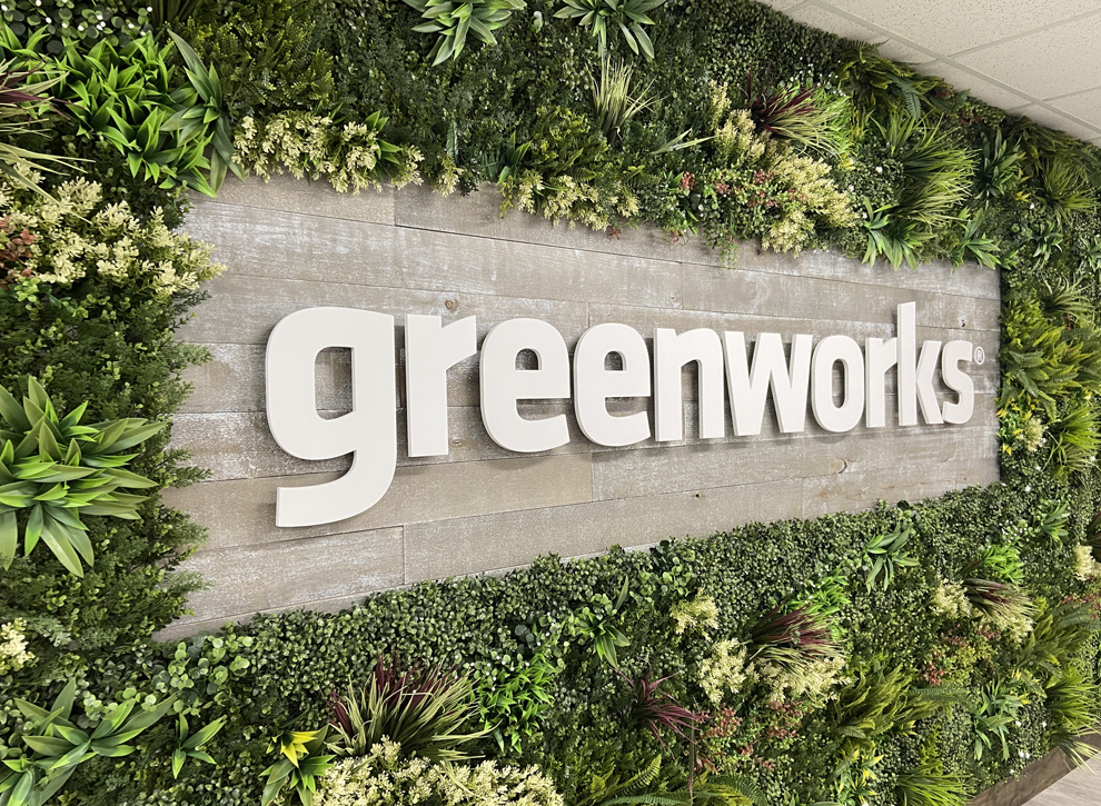 Dimensional Letters in Newport News, VA designed and installed for corporate office entryways