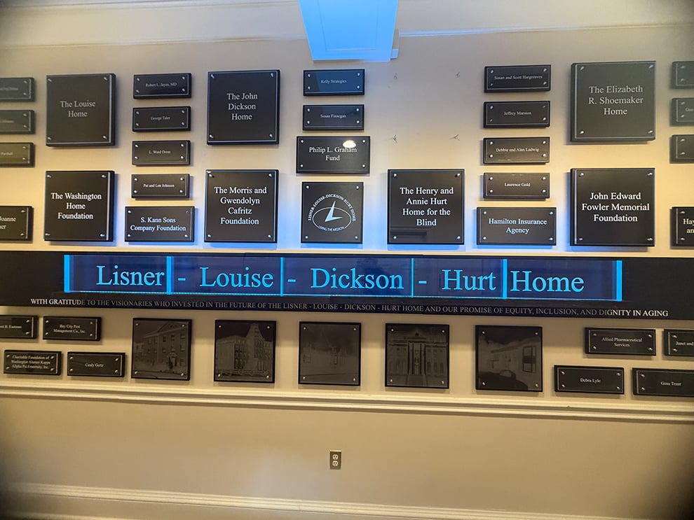 Donor Wall Displays