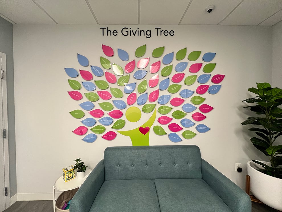 Donor Wall Displays