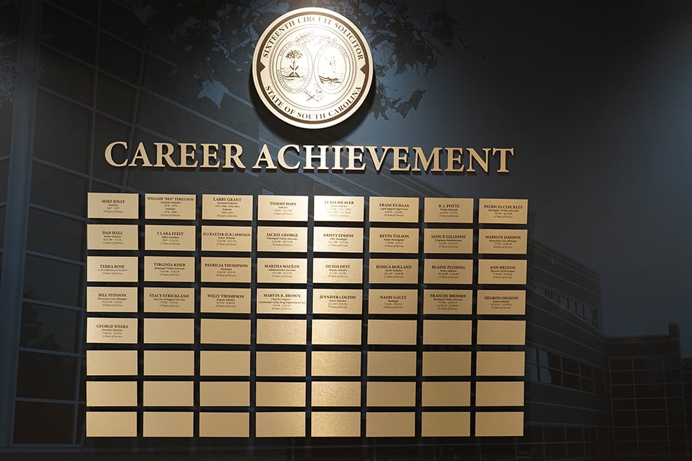 Donor Wall Displays