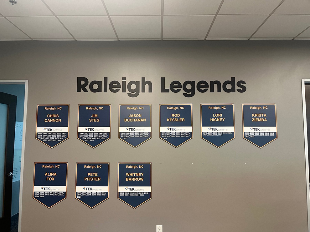 Donor Wall Displays in Richmond, VA