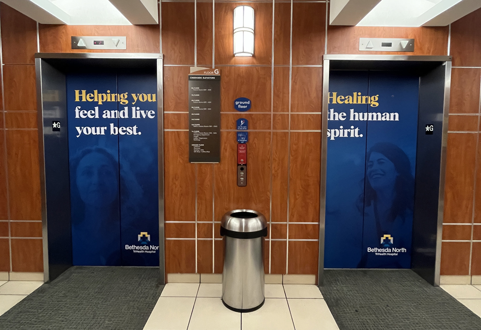 Elevator Wraps in Durham, NC