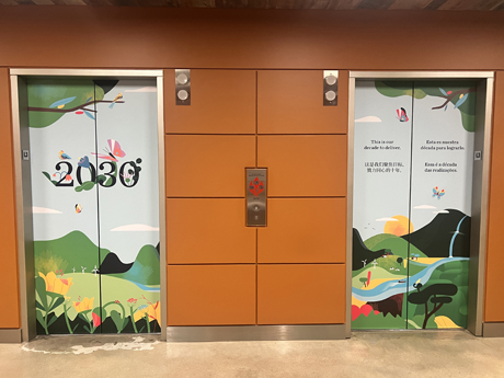 Elevator Wraps in Orlando, FL