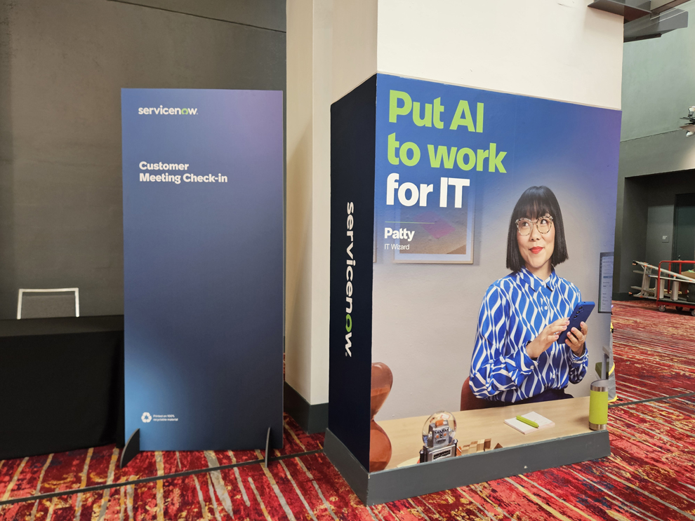 Interior workplace branding using environmental graphic design in Atlanta, GA