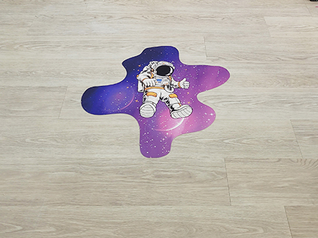 Floor Graphics in Raleigh, NC