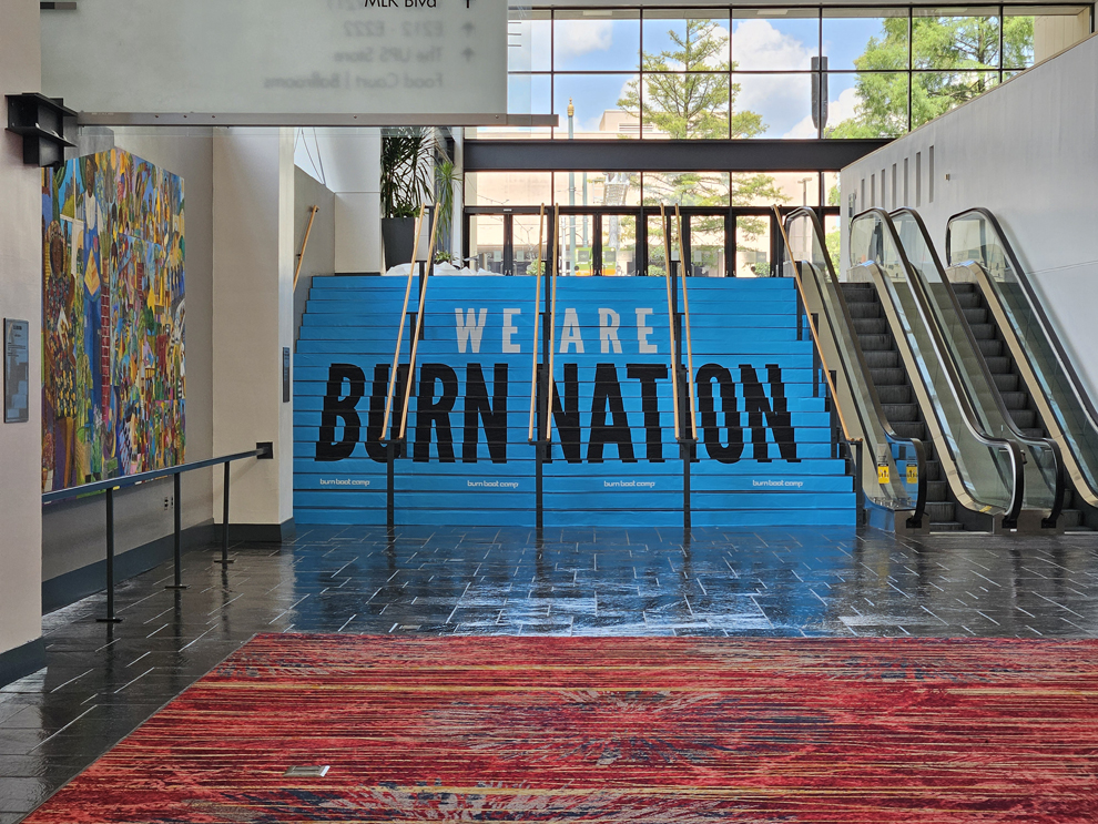 Event signs and displays installed for fundraising events in Chapel Hill, NC