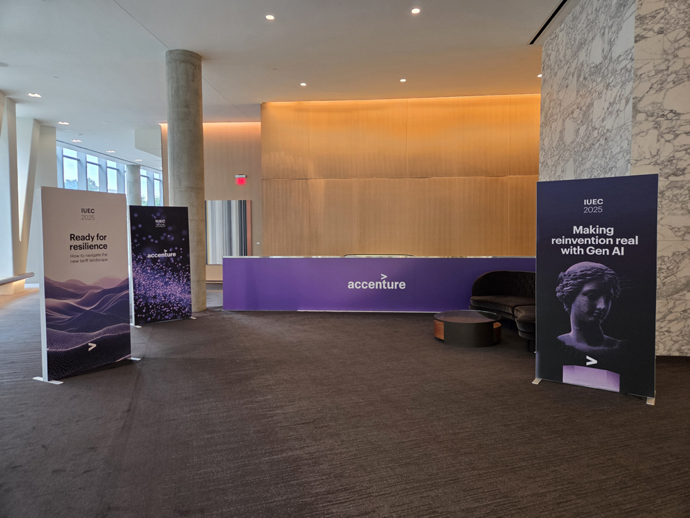 Event signs and navigation signage for venues in Durham, NC