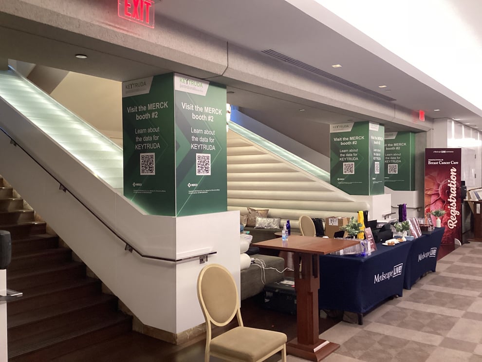 Event signs and branded graphics for conferences in Greenville, SC
