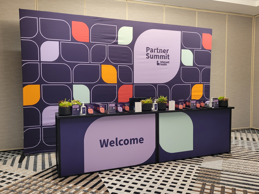 Branded event signs and interior displays in Richmond, VA