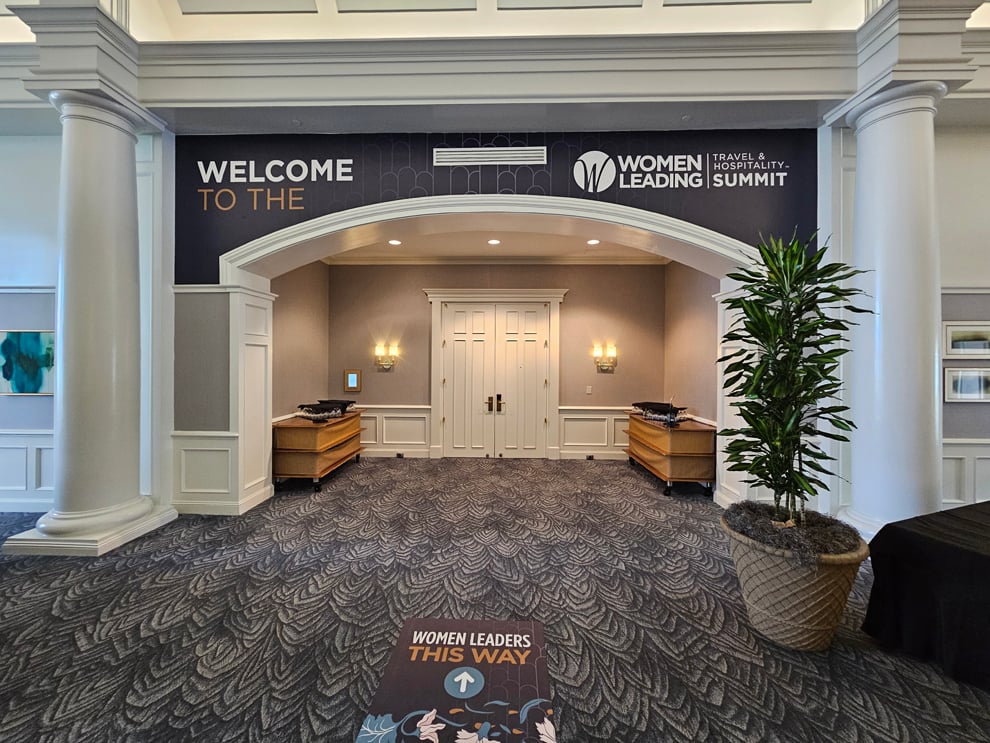 Branded event signs and displays created for venues in Winston-Salem, NC