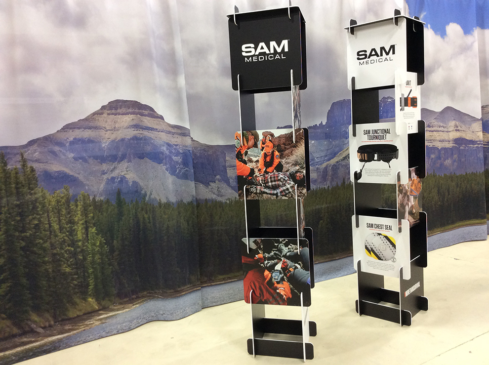 Event Towers in Raleigh, NC designed and installed for trade show sponsorship and marketing impact