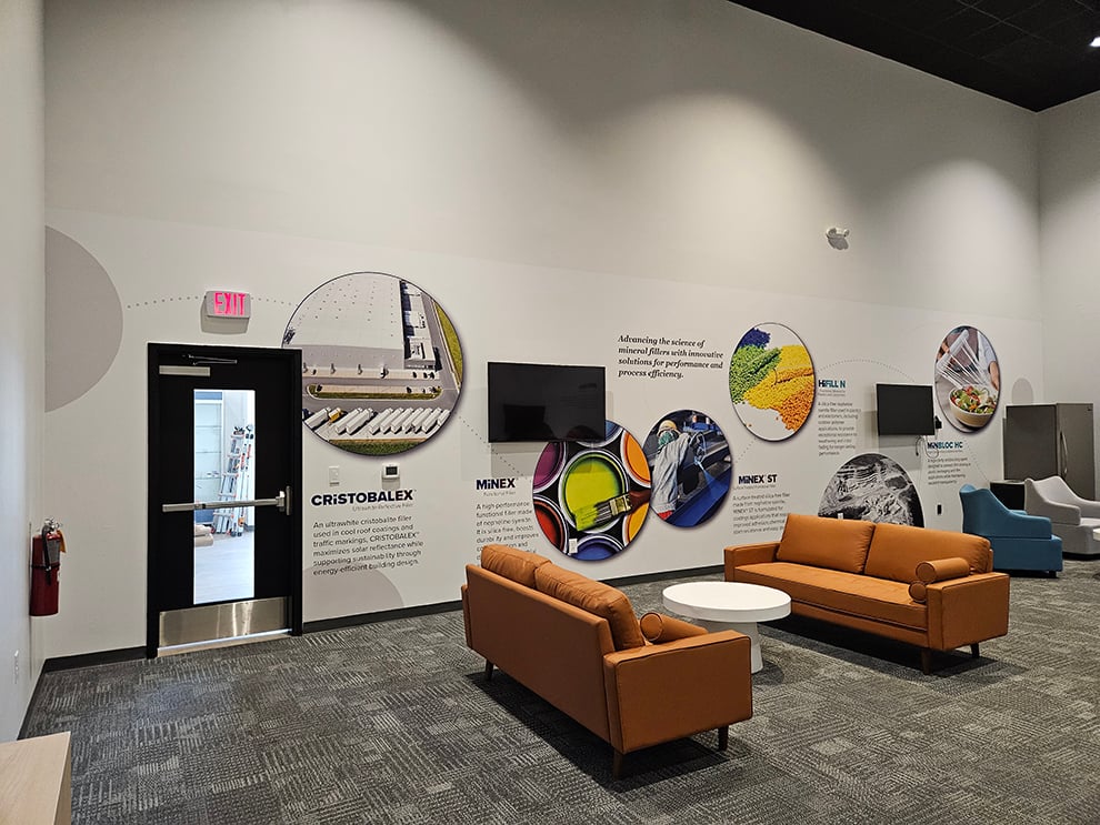 Experiential Graphics in Raleigh, NC designed and installed for event and corporate environments