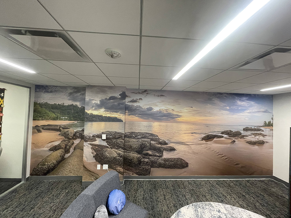 Experiential Graphics in Raleigh, NC designed and installed for event stages and exhibition environments