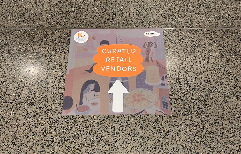 Floor Graphics in Durham, NC