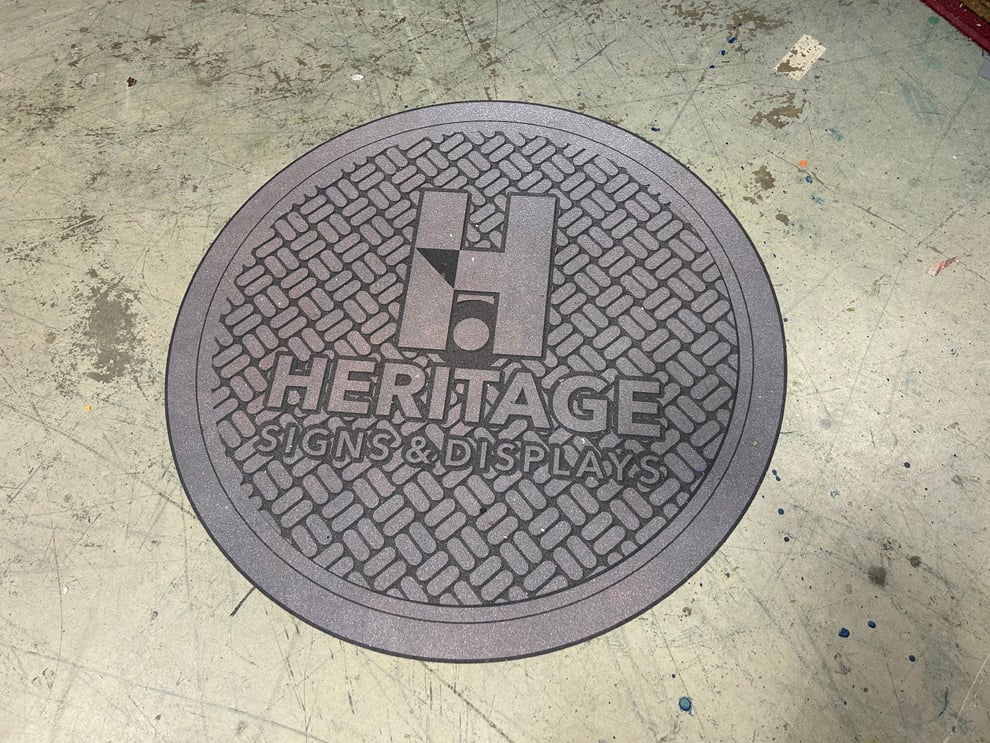 Floor Graphics in Durham, NC