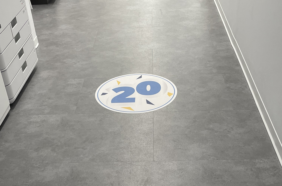 Floor Graphics in Greenville, SC