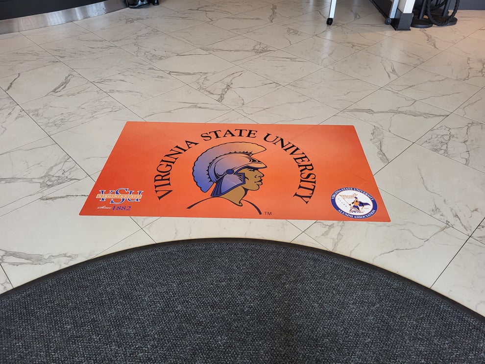 Floor Graphics in Norfolk, VA