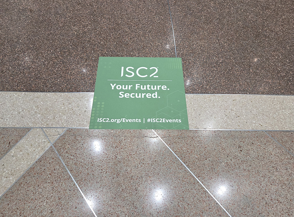 Floor Graphics in Cary, NC designed and installed for trade show and conference environments