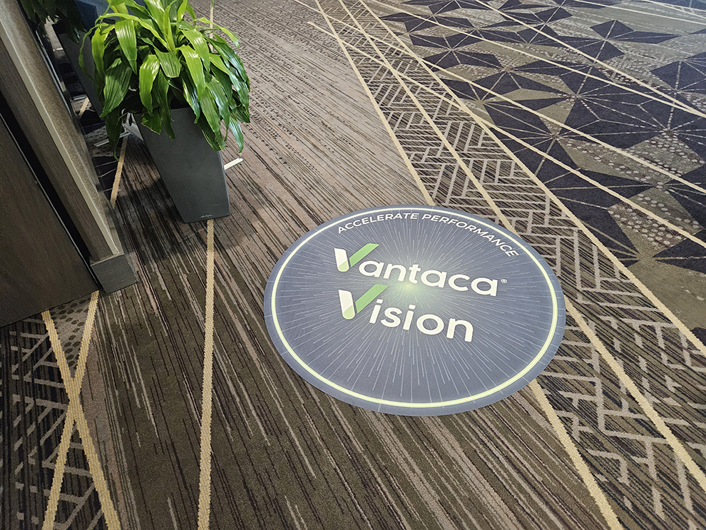 Floor Graphics in Orlando, FL designed and installed for corporate offices and event venues