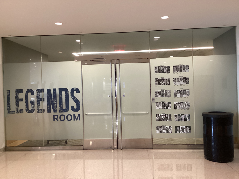 Frosted Vinyl in Norfolk, VA designed and installed for decorative glass and professional interiors