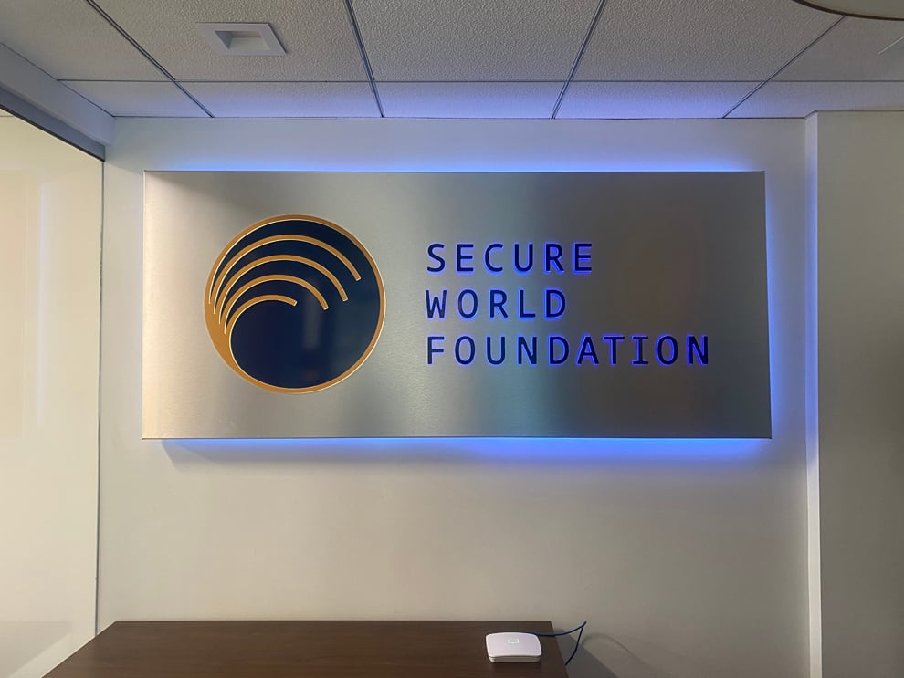 LED Backlit Signs in Cary, NC designed and installed for creative illuminated wall branding