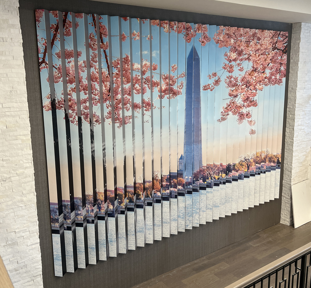Lenticular event displays installed for conferences in Norfolk, VA