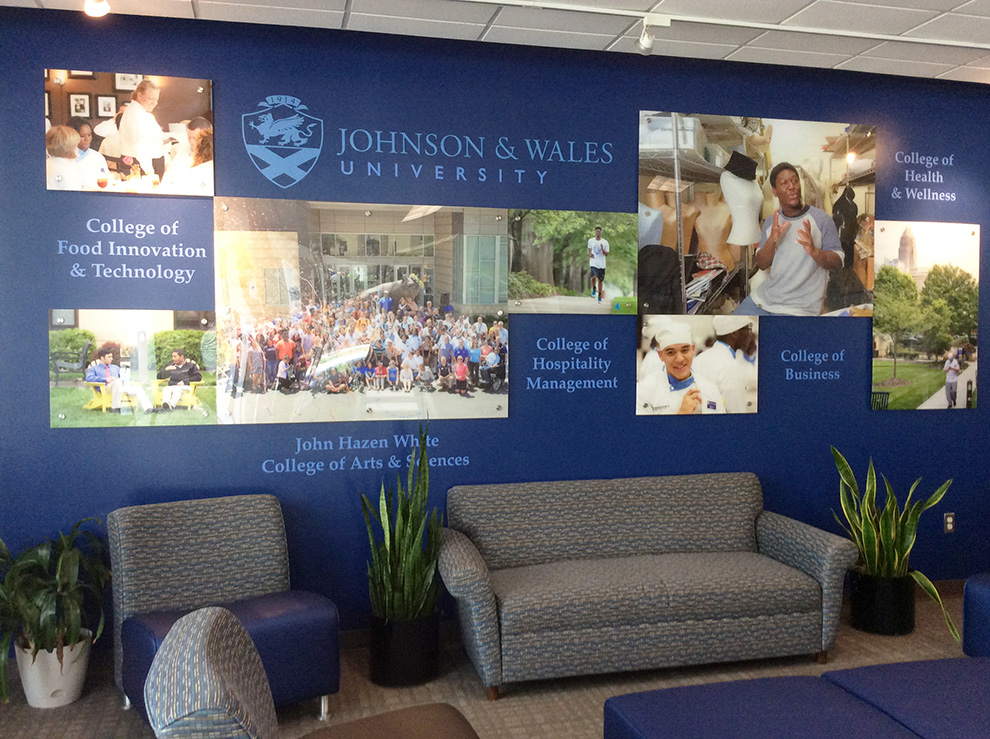 Lobby Signs Chesapeake, VA designed and installed for workplace entry signage and corporate branding