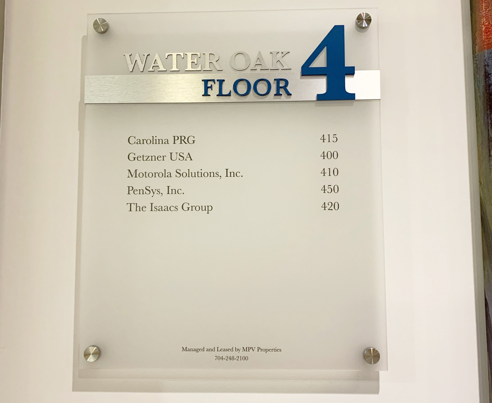 ADA Directional Signs in Raleigh, NC