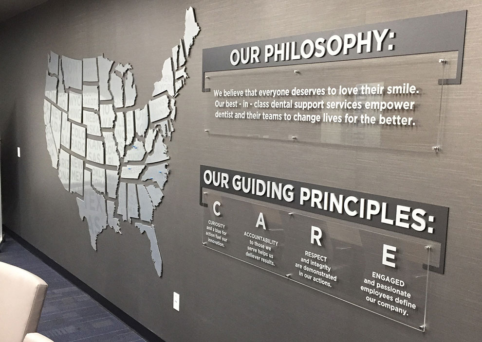 Mission Statement Wall Displays in Louisville, KY