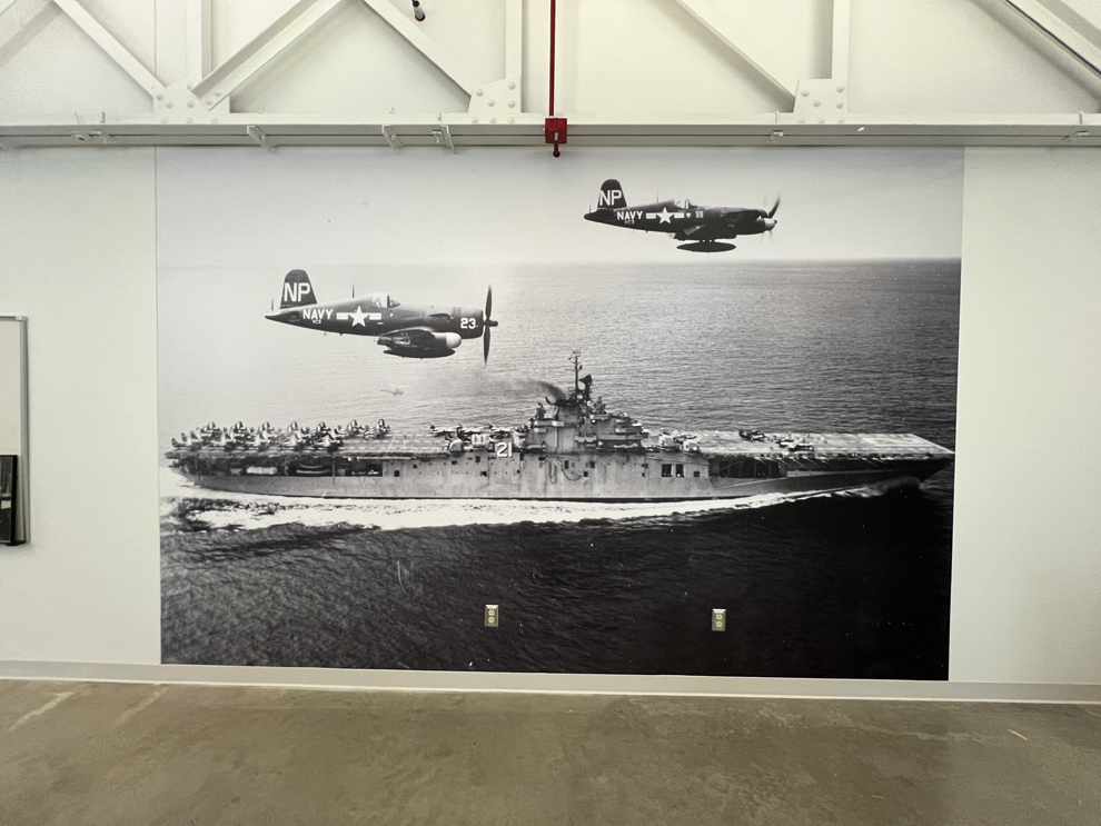 Museum exhibit graphics and wall displays installed Raleigh, NC