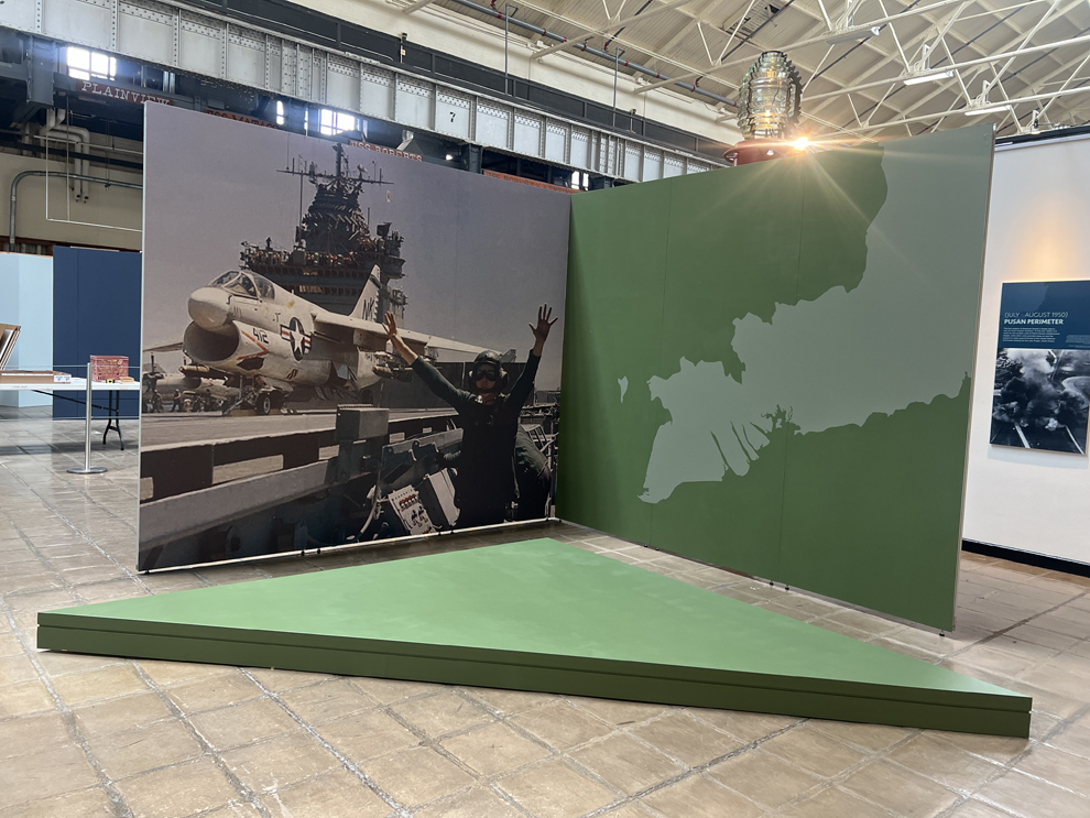 Museum exhibit signage and interpretive displays installed Greensboro, NC