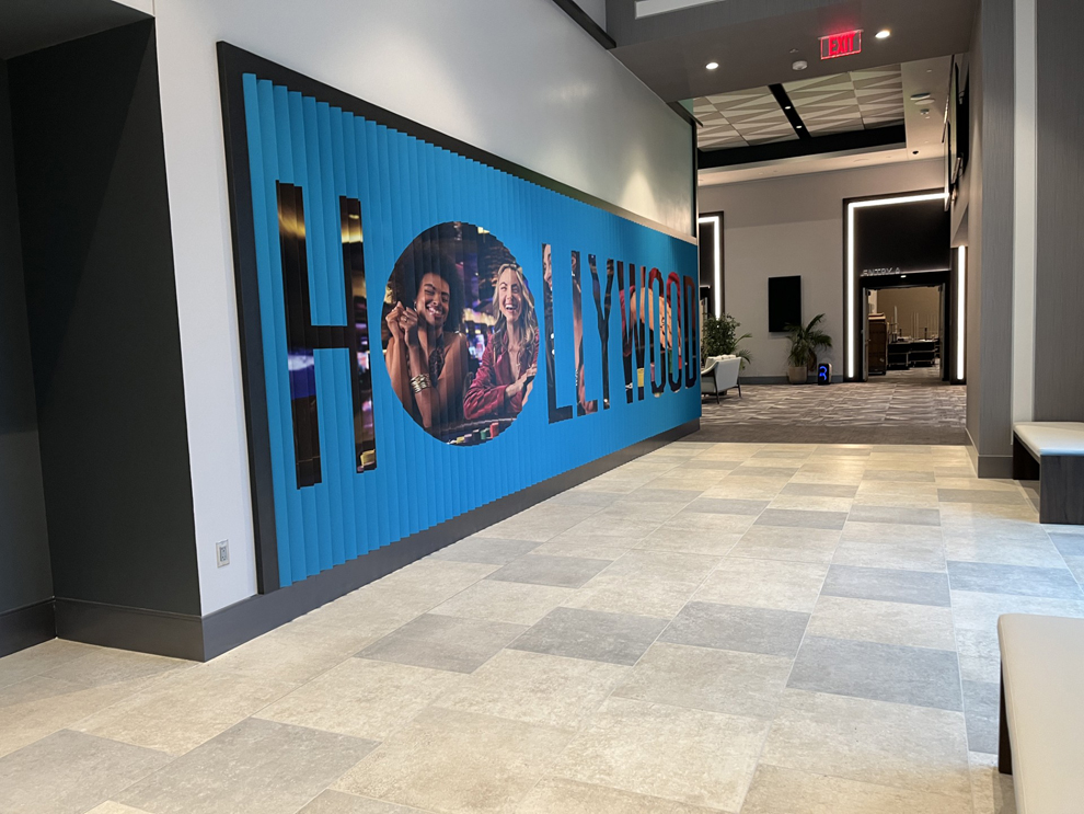 Corporate office signs and wall displays installed in Greenville, SC